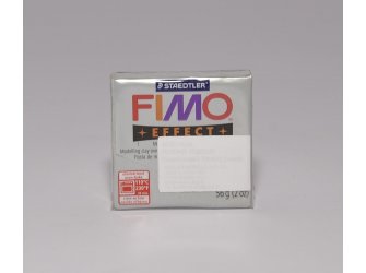 Fimo effect 812 glitter silver 56g