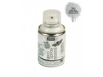 Deco spray 100ml glittersilver