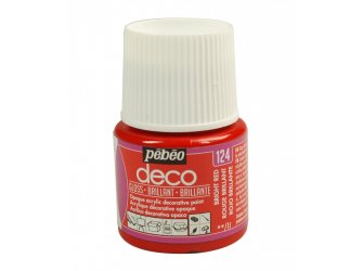 Dekorativna boja sjajna Bright red 45ml