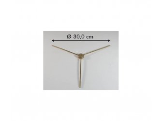 Podloška križ 3 kraka pr.15cm