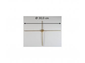 Podloška križ 4 kraka pr.15cm