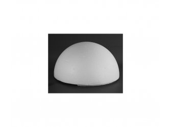 Stiropor polukugla pr.20cm
