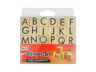 Štambilji abeceda 20X20X30mm