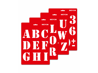Šablona abc velika 4/1
