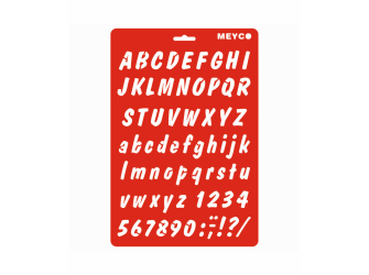 Šablona abc 20x31