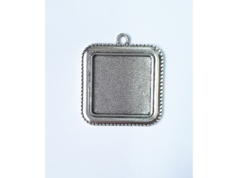 Medaljon metalni 3,5x3,5cm