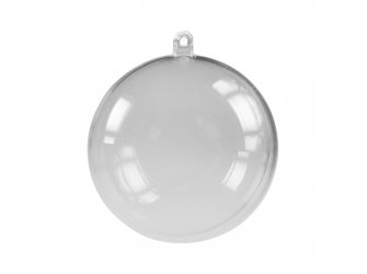 Plastična kugla 50mm prozirna