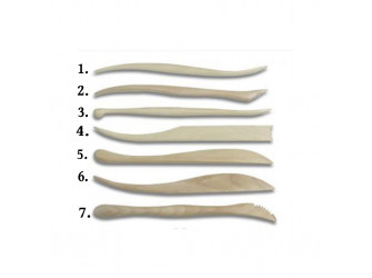 Modelirka drvena 20cm, pojedinačno