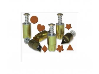 Rezač zvjezdica za glinu 6/1 set