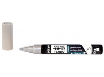 Marker za tkaninu srebrni 4mm