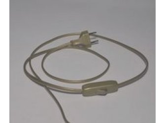 Kabel s prekidačem zlatni 1,5m