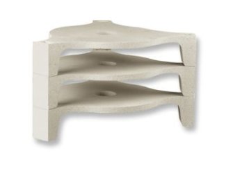 Šamotni nosač tanjura 30cm v. 4,5cm 1280°C