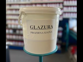 Glazura prozirna sjajna Tapiker 5 l