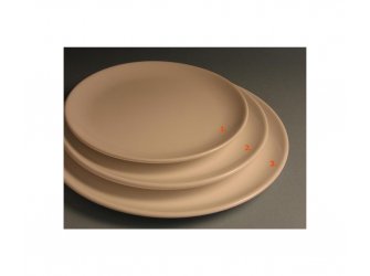 Tanjur glazirani bijeli pr.24cm