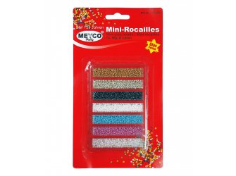 Perle staklene-mini 40g 2mm razne boje
