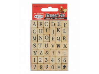 Štambilji abeceda 33x10x12mm