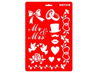 Šablona love 20x30cm