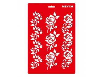 Šablona Rose 20x31cm