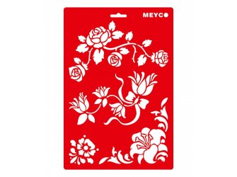 Šablona Flower 20x31cm