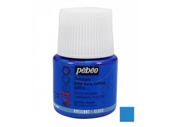 Dekorativna boja sjajna Medium blue 45ml