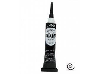 Kontur pasta Vitrea 160 Black ink 20ml