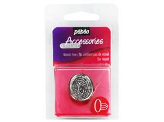 Prsten metalni ovalni 20x20mm