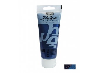 Akril 250ml Iridescent blue black