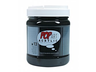 Pop art akril 700ml Mars black