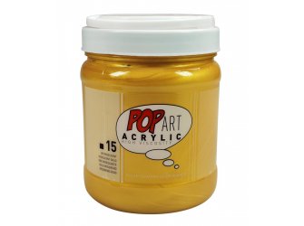 Pop art akril 700ml Gold