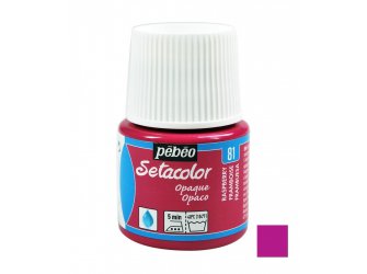 Boja za tkaninu pokrivna Rasberry 45ml