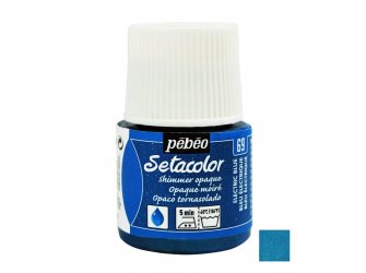 Boja za tkaninu svjetlucava Blue electric 45ml