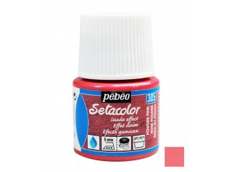 Boja za tkaninu efekt umjetne kože Pink powder 45ml