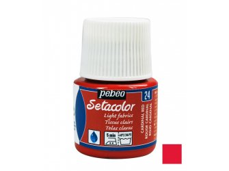 Boja za tkaninu prozirna Red cardinal 45ml