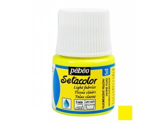 Boja za tkaninu fluorescentna Yellow 45ml