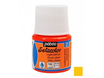 Boja za tkaninu fluorescentna Orange 45ml