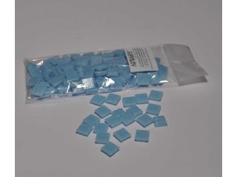 Stakleni mozaik 10x10mm 80g pastel blue