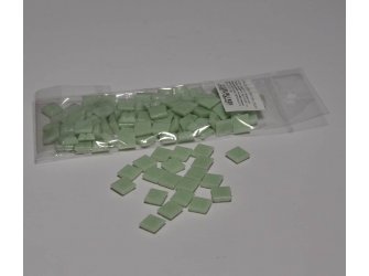 Stakleni mozaik 10x10mm 80g pastel green
