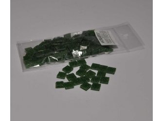 Stakleni mozaik 10x10mm 80g fir green