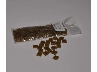 Stakleni mozaik 10x10mm 80g chestnut