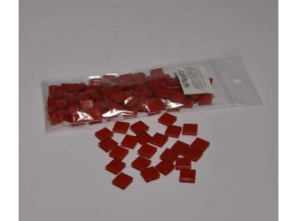 Stakleni mozaik 10x10mm 80g red