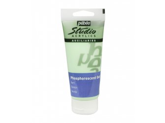 Studio akril 100ml glow inthe dark green