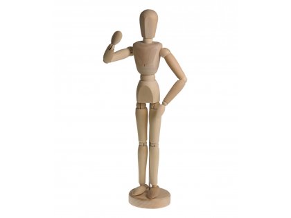 Lutka model drveni 30cm